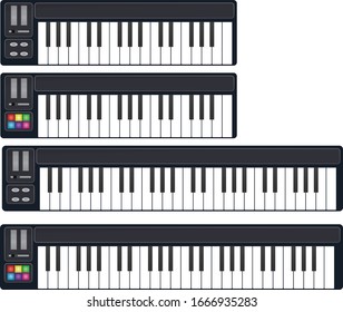 Atelier-Midi-Tastatur, 32 Schlüssel und 49 Schlüssel