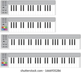 studio midi keyboard 32 key and 49 key