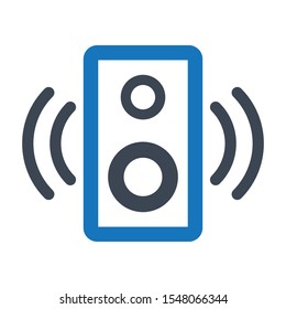 studio music icon. vector illustration 