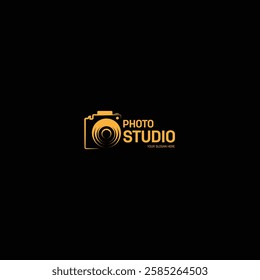 studio photography logo design template