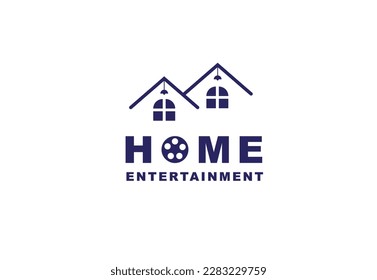 Vector de logotipo de producción de estudio para la identidad empresarial