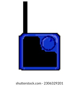 studio radio music game pixel art retro vector. bit studio radio music. old vintage illustration