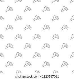 Studio retro microphone icon. Outline illustration of studio microphone vector icon for web design