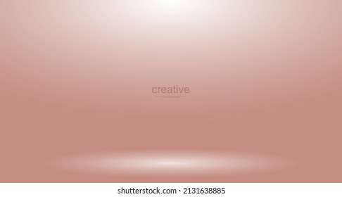 Fondo de habitación de estudio. Interior vacío con espacio de copia para su proyecto creativo, ilustración vectorial EPS 10