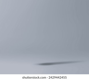 Studio room background with shadow. Template mock up for display or presentation of product