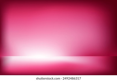 studio room design background with magenta color. vector illustration