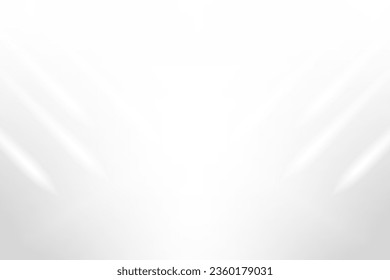 Studio Room With Glowing Light Background. Vector Illustration