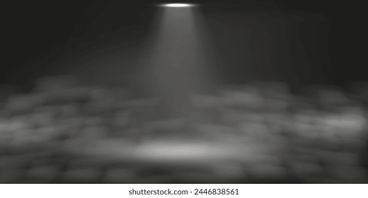 Studio room gradient background. Abstract black white gradient background.