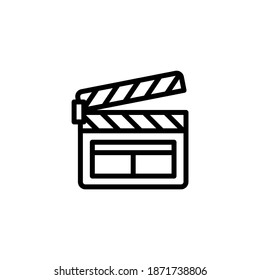 Studio Show reel icon in vector. Logotype