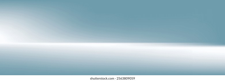 Studio stage lighting pastel blue tone color for product display showcase demonstration decoration.