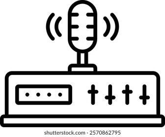 Studio vector icon. Can be used for printing, mobile and web applications.