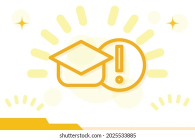 Study Alert Symbol Symbol Symbol Zeichen aus der modernen Benachrichtigungs-Sammlung für mobile Konzepte und Web-Apps Design. Glocke, Alarm- und Social-Media-bezogene Vektorgrafik-Symbole.