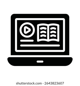 Study courses Vector Icon which can easily modify or edit

