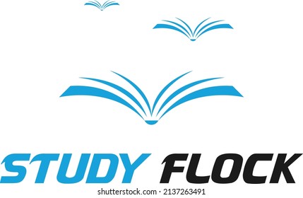 Study Flock Book Birds Logo