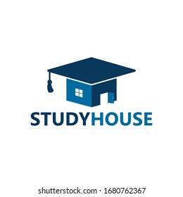 Study House Logo Template Design