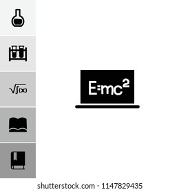 Study icon. collection of 6 study filled icons such as test tube, book, square root. editable study icons for web and mobile.