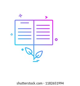 Study icon design vector