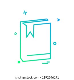 Study icon design vector 