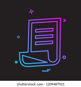 Study icon design vector 