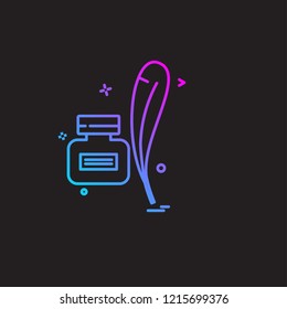 Study icon design vector