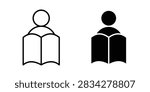 Study icon editable clipart collection