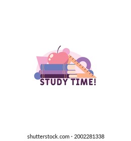 Study Icon Isolated On White Background