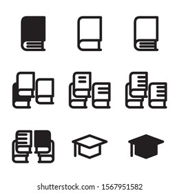 study icon isolated sign symbol vector illustration - Collection of high quality black style vector icons
