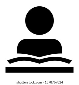 study icon isolated sign symbol vector illustration - high quality black style vector icons
