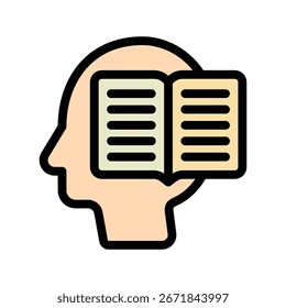 Icono de estudio Mini Icono de ilustración. Uso Para El Concepto Moderno, Impresión, Ui, Ux Kit, Web Y Desarrollo De App. Vector Relacionado Con La Oficina, La Educación, El Examen Y Más