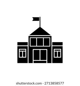 Study icon vector. University Illustration sign. School symbol. Education logo.