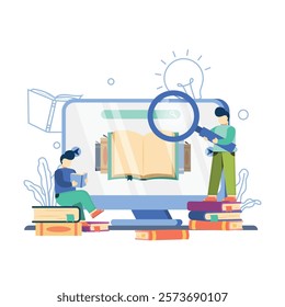 Study illustration design school design 