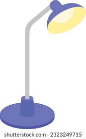 Study Lamp Back to School Elements