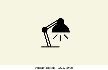 Study Lamp desk vector log odesign