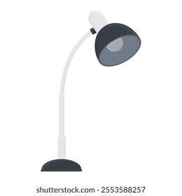 Study Lamp Home Appliances Vector. Desk Lamp Illustration. Study Lamp Decoration.