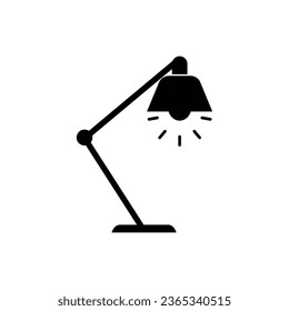 diseño de icono de lámpara de estudio, diseño de ilustración