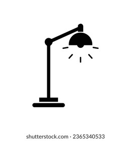 diseño de icono de lámpara de estudio, diseño de ilustración