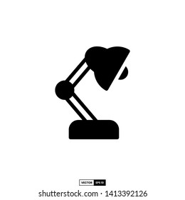 Study lamp icon, design inspiration vector template for education web design or mobile app