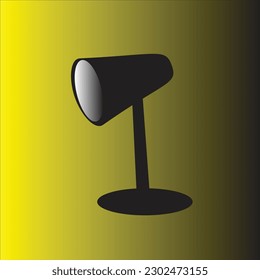 Study lamp icon design suitable for logo and web design