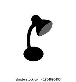 study lamp vector icon table light bulb