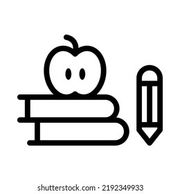 study line icon illustration vector graphic