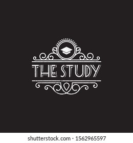 The study logo inspiration, college logo designs, vintage logo