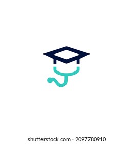 Study Medical Education Icon Logo Design