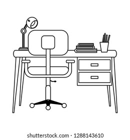 Study office room