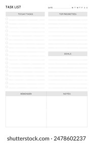 Study Planning Page, Planner Sheet A4 a comprehensive set of tools designed to streamline your academic journey