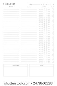 Study Planning Page, Planner Sheet A4 a comprehensive set of tools designed to streamline your academic journey