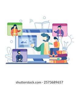 Study school illustration design school illustration