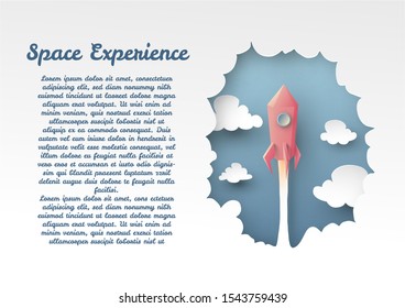 Study of space vector illustration cartoon concept.