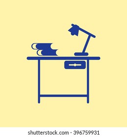 Study Table Icon.