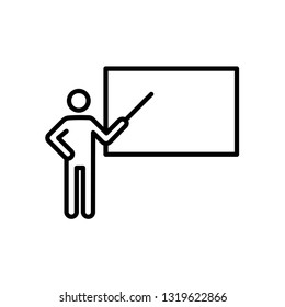 Study Teacher Classroom Icon Stock Vector (Royalty Free) 1319622866 ...