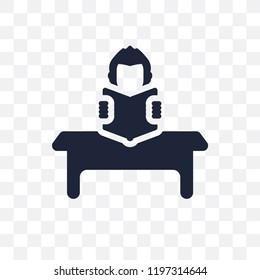 Study transparent icon. Study symbol design from Education collection.